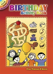 Birthday - Activity Book