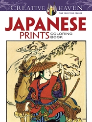 Creative Haven Japanese Prints - Coloring Book