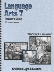 Christian Light Language Arts - 700 Teacher's Guide (old)