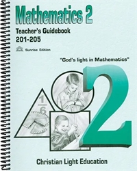 Christian Light Math - 201-205 Teacher's Guide (with answers)