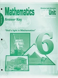 Christian Light Math - 601-605 Teacher's Guide (with answers)