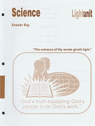 Christian Light Science -  LightUnit 407-408 Answer Key