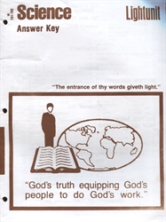 Christian Light Science - LightUnit 701-702 Answer Key