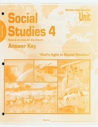 Christian Light Social Studies -  LightUnit 401-405 Answer Key