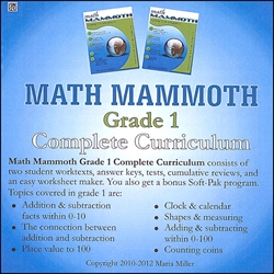 Math Mammoth 1 - CD