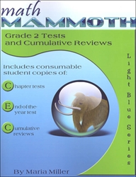 Math Mammoth 2 - Tests & Review (b&w)