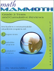 Math Mammoth 3 - Tests & Reviews (b&w)