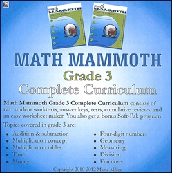 Math Mammoth 3 - CD