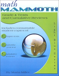 Math Mammoth 4 - Tests & Reviews (b&w) (old)
