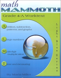 Math Mammoth 4A - Student Worktext (color)