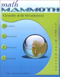 Math Mammoth 4B - Student Worktext (color)