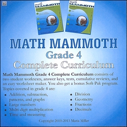 Math Mammoth 4 - CD