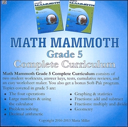 Math Mammoth 5 - CD