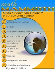 Math Mammoth 7 - Review Book