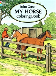 My Horse - Coloring Book