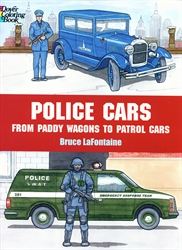 Police Cars - Coloring Book