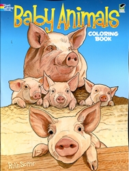 Baby Animals - Coloring Book