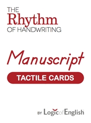 LOE Rhythm of Handwriting Manuscript - Tactile Cards