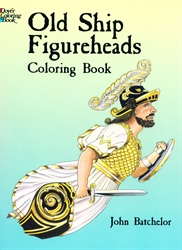Old Ship Figureheads - Coloring Book