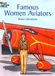 Famous Women Aviators - Coloring Book