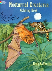 Nocturnal Creatures - Coloring Book