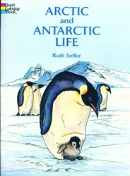 Arctic and Antarctic Life - Coloring Book