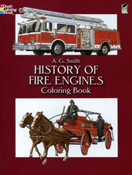 History of Fire Engines - Coloring Book