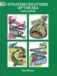 Strange Creatures of the Sea - Coloring Book