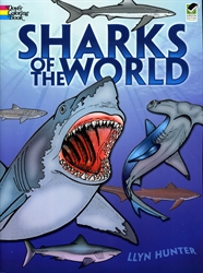 Sharks of the World - Coloring Book