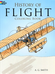 History of Flight - Coloring Book