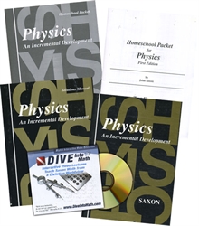 Saxon Physics - Home School Bundle with DIVE CD