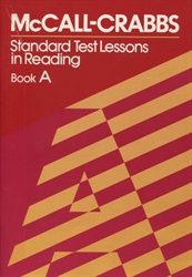 McCall-Crabbs Standard Test Lessons Reading Book A