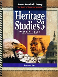 Heritage Studies 3 - Worktext Answer Key (really old)