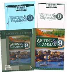BJU Writing & Grammar 9 - Home School Kit