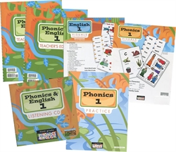 BJU Phonics and English 1 - Home School Kit (old)