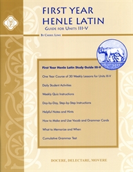 Henle First Year Latin Units III-V - Study Guide (old)