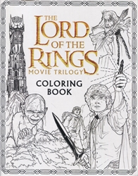 Lord of the Rings Movie Trilogy Coloring Book
