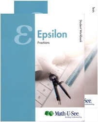 Math-U-See Epsilon - Student Pack