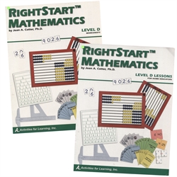 RightStart Mathematics Level D - Book Bundle (old)