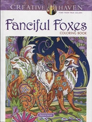 Creative Haven Fanciful Foxes - Coloring Book