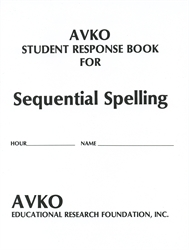 Sequential Spelling - Student Response Book