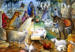 Newborn Child Advent Calendar