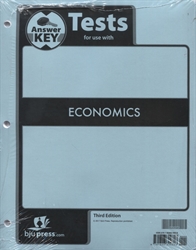 Economics - Tests Answer Key