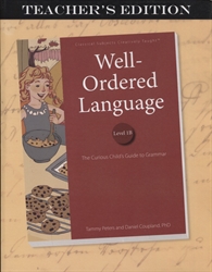 Well-Ordered Language Level 1B - Teacher's Edition