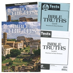 Bible Truths Level E - BJU Subject Kit