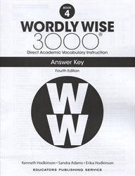 Wordly Wise 3000 Book 4 - Answer Key
