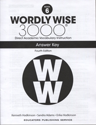 Wordly Wise 3000 Book 6 - Answer Key