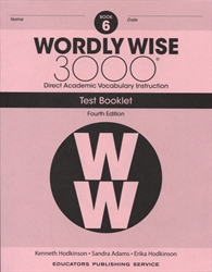 Wordly Wise 3000 Book 6 - Tests