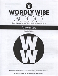 Wordly Wise 3000 Book 8 - Answer Key