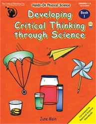 Developing Critical Thinking through Science - Book 1